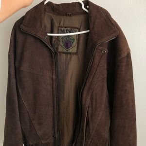 US MIDWAY REAL LEATHER JACKET